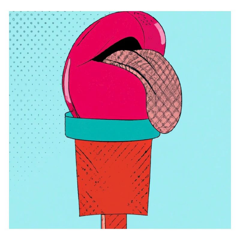 Die Eis-Zunge