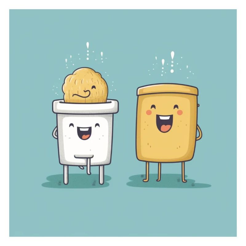 Cups with nuts