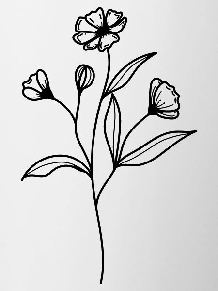 simple wildflower