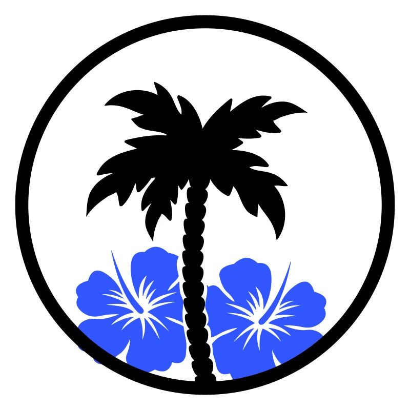 Palm hibiscus