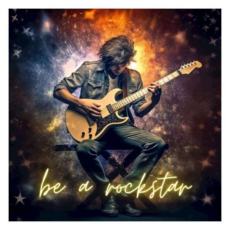 Be a rock star boy