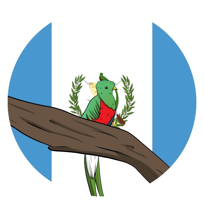 Guatemala Guatemalan Flagge DNA I Geschenk