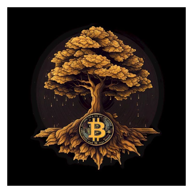 Bitcoin Baum Wachstum