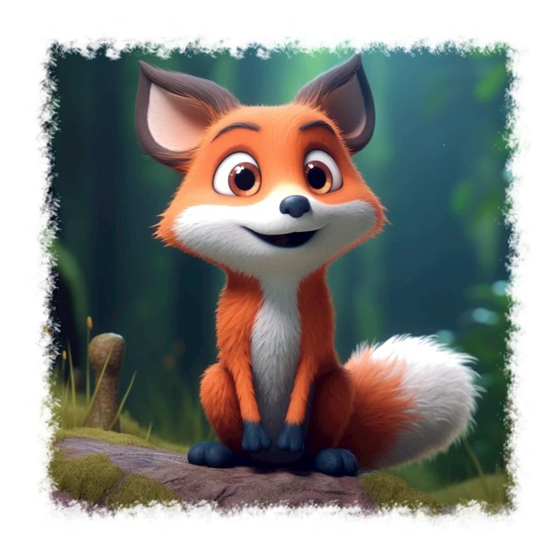 Cute fox