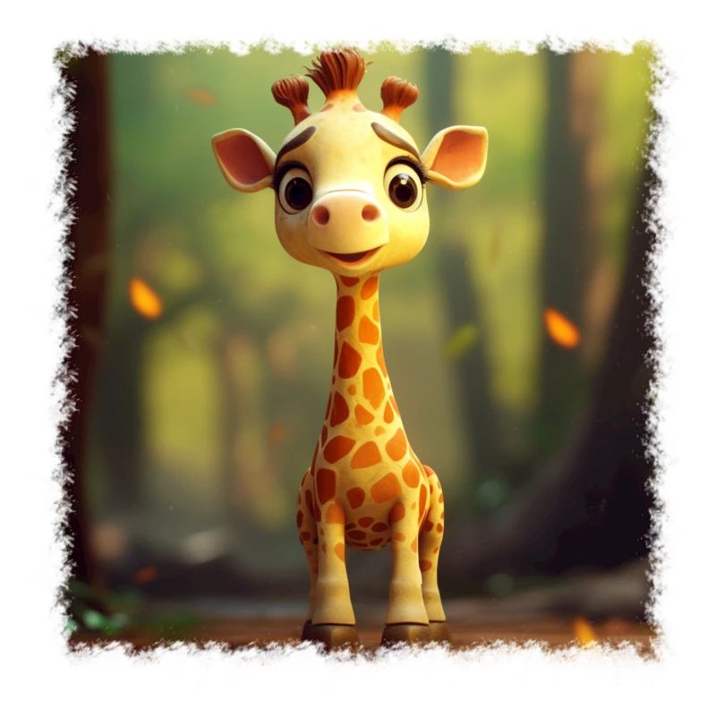 Cute giraffe