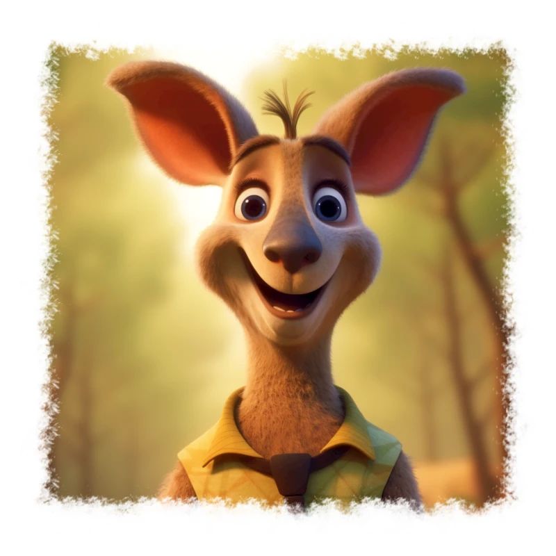 Crazy kangaroo