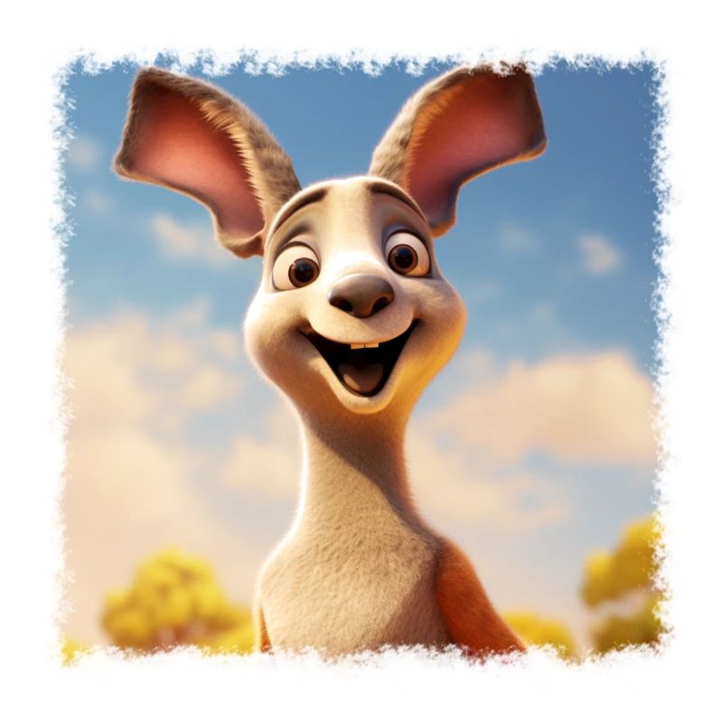 cute kangaroo