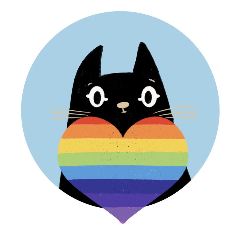 Pride cat