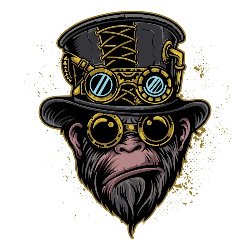 Steampunk Monkey