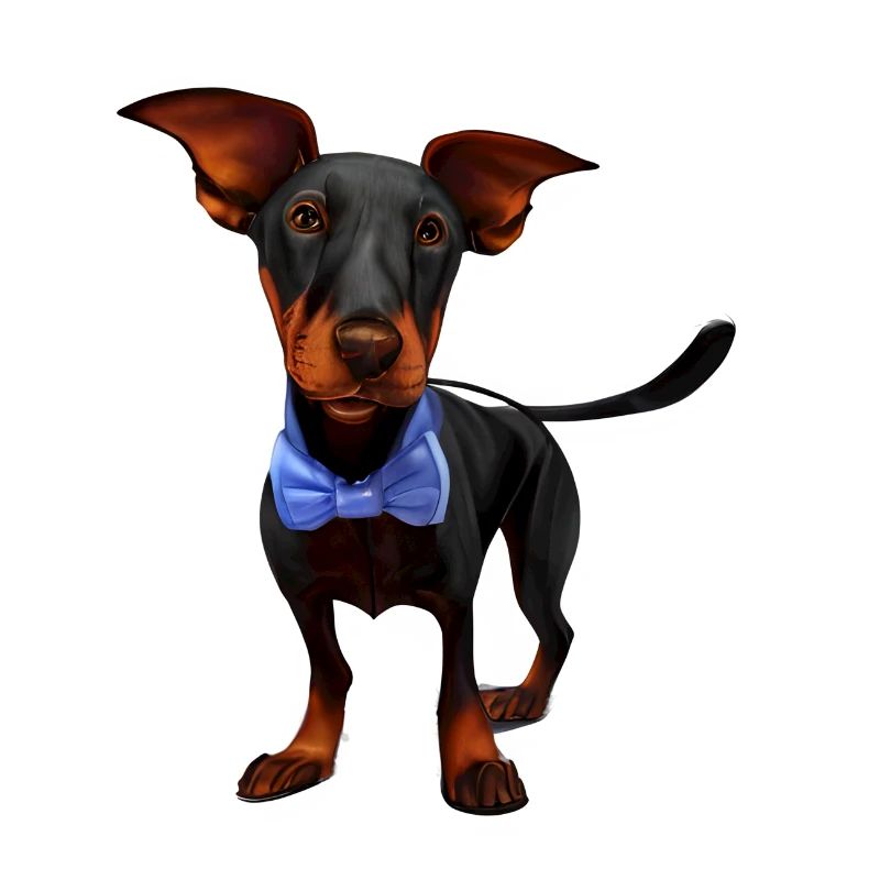 Dobermann Dobermannwelpe Hund Dobermanntrainer