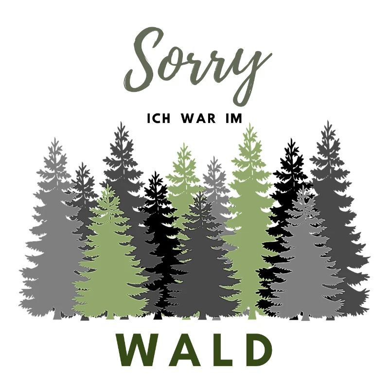 Ich bin im Wald