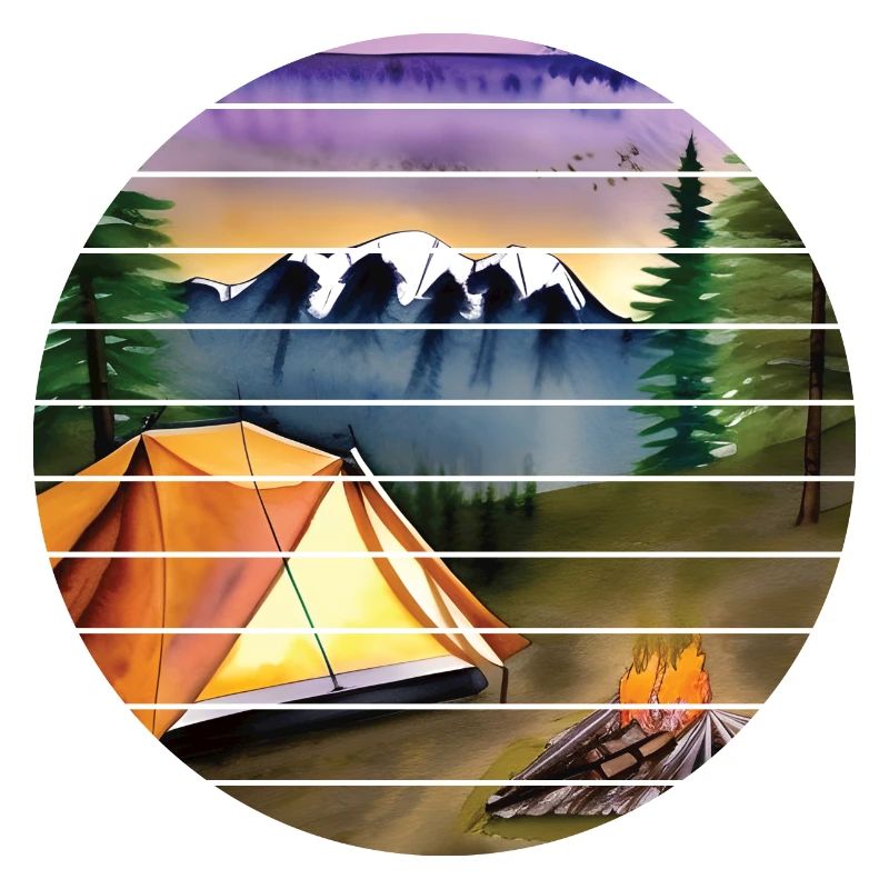 Camping Geschenk Camp Wohnwagen Zelten Wohnmobil