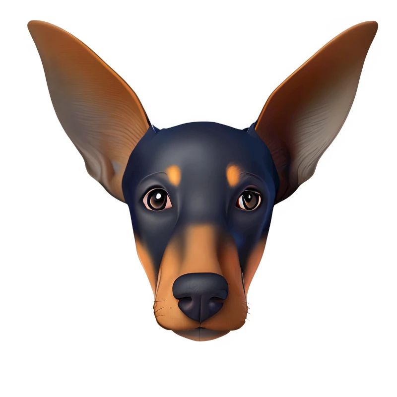 Doberman Doberman Dresseur Chien Doberman Chiot
