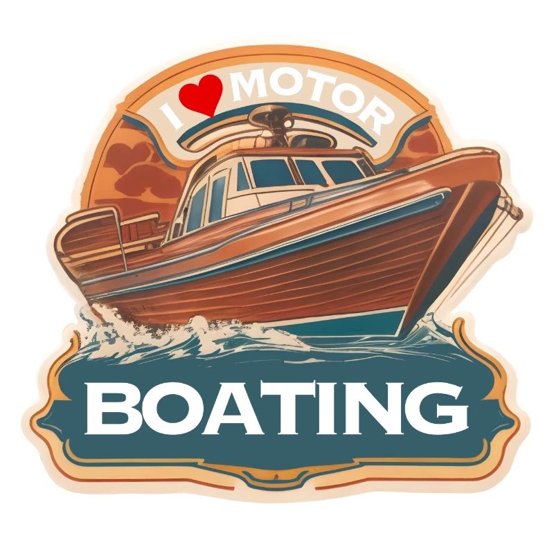 J’adore le bateau à moteur