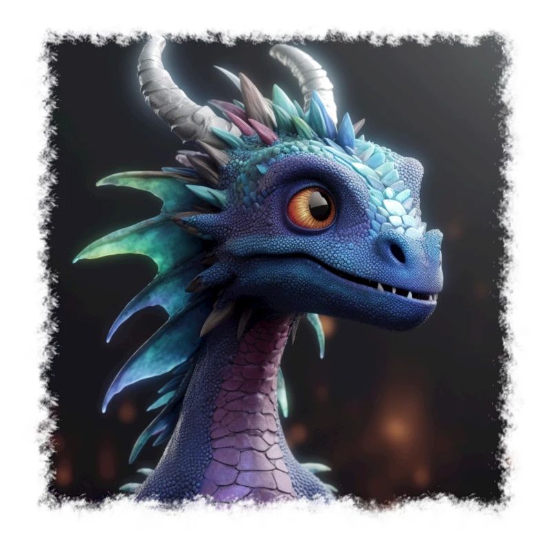 cooler Drache