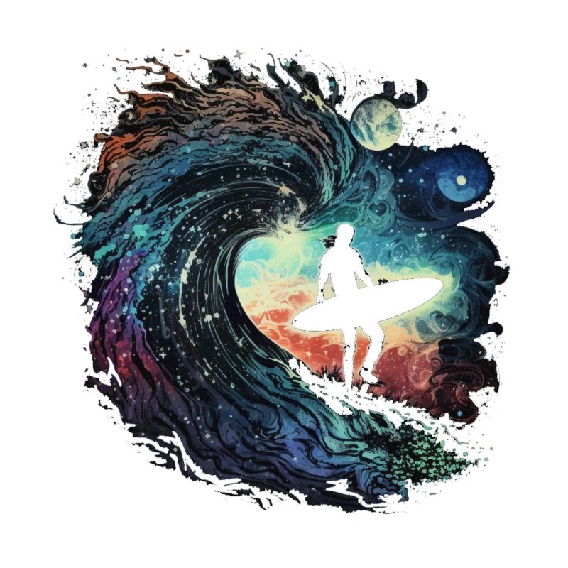 Surfeur dans la galaxie