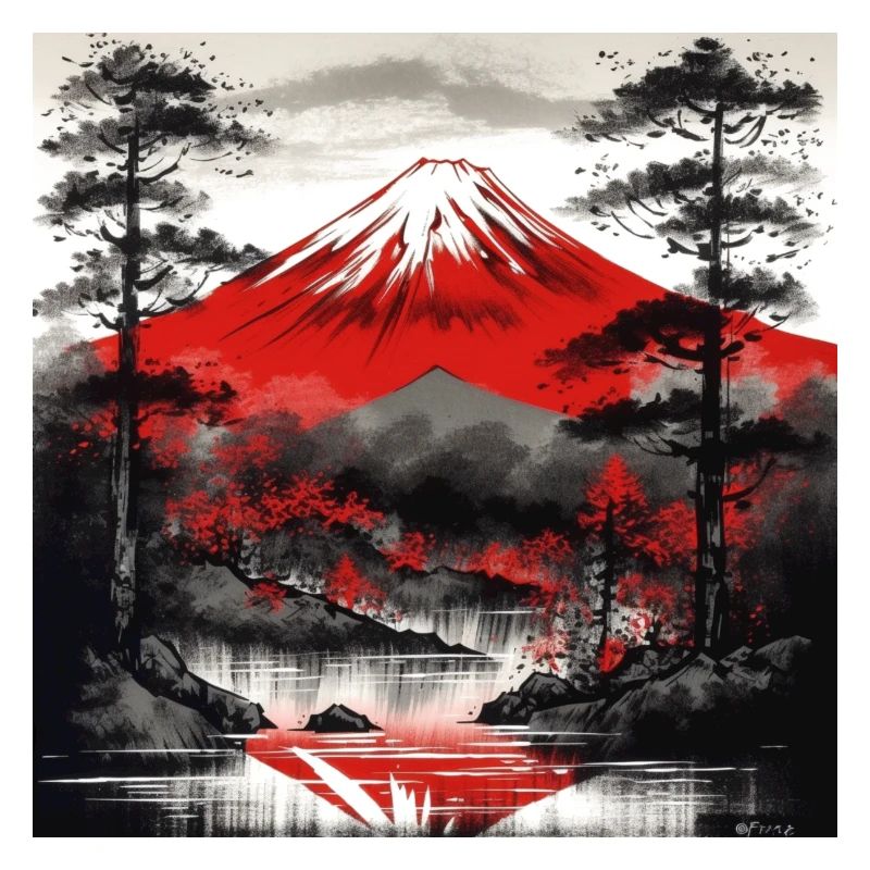 Mount Fuji and its magic