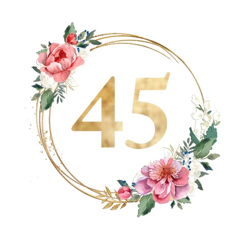 45! personalisierbar