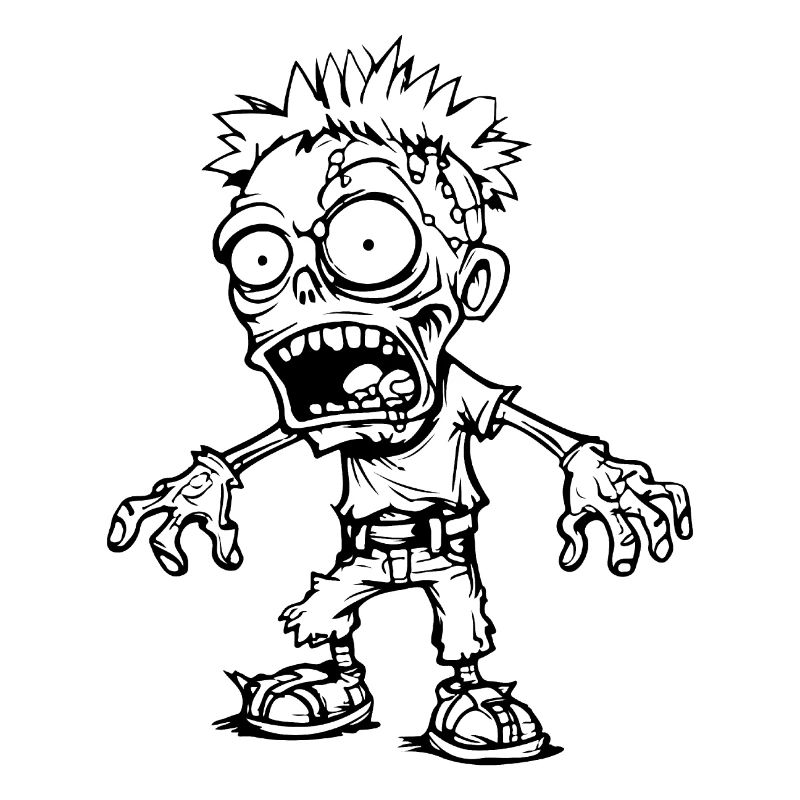 Zombie Undead Halloween Horror