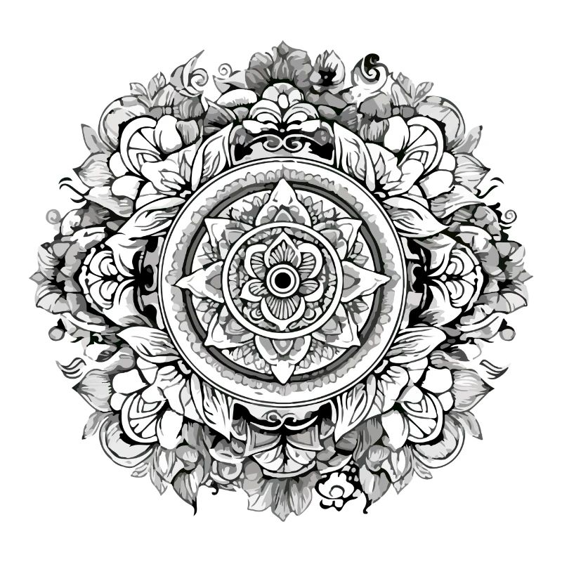 Mandala Zen n°1