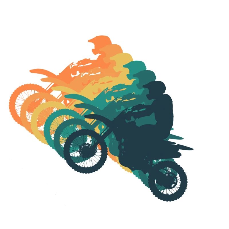 Retro motorcycle