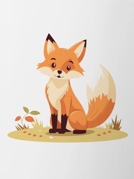 Young Fox Clipart Red Fox