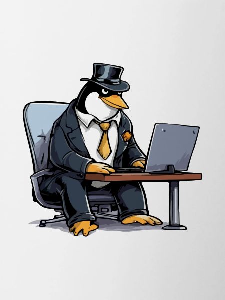Kolo the computer penguin