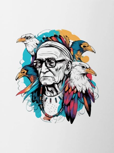 Papy siou aigle