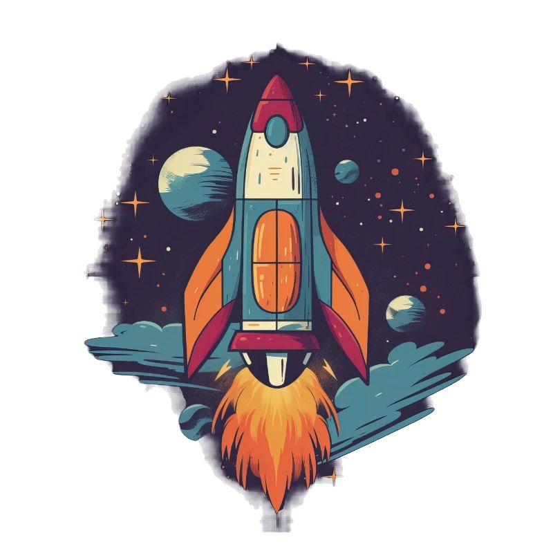 Whimsy Rocket: Aventure galactique!