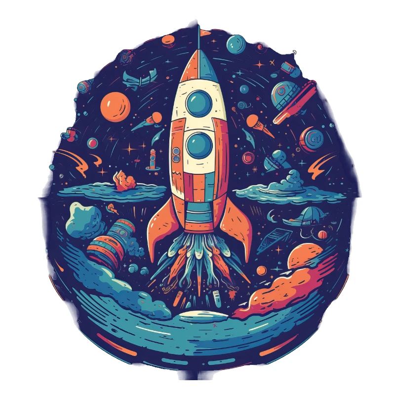 Whimsy Rocket: Galactic Adventure!
