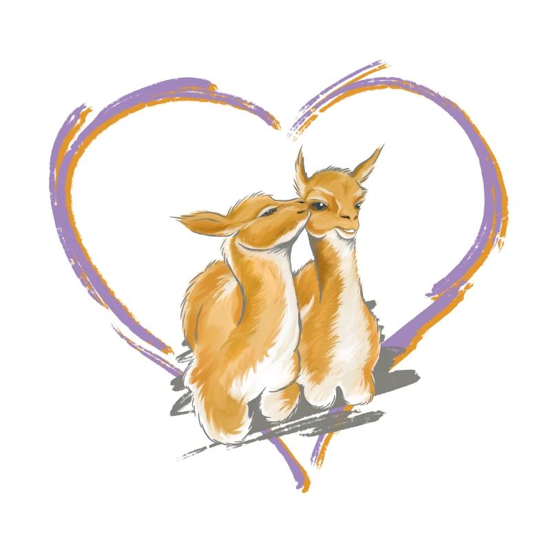 Amour de lamas
