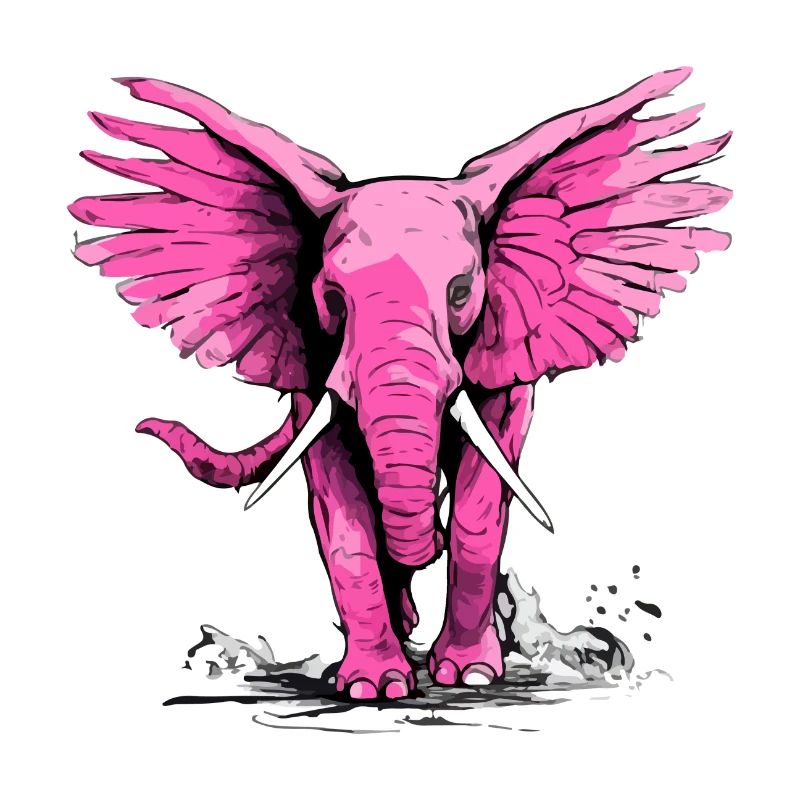 Lolo, der rosa Elefant