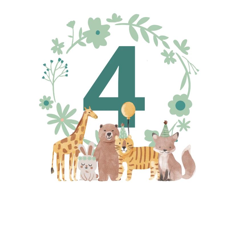 4th anniversary - fourth anniversary animals