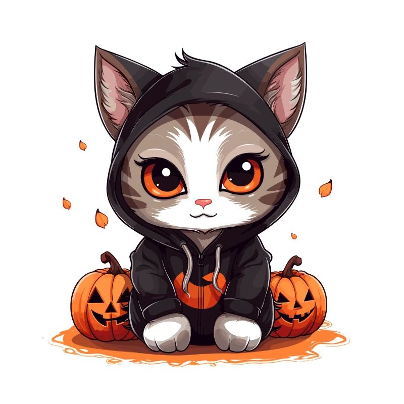 Chat d’Halloween
