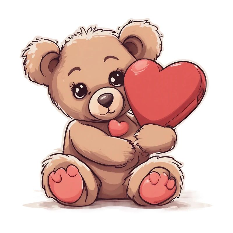 a cute little teddy bear