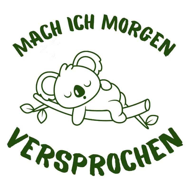 Mach ich morgen versprochen