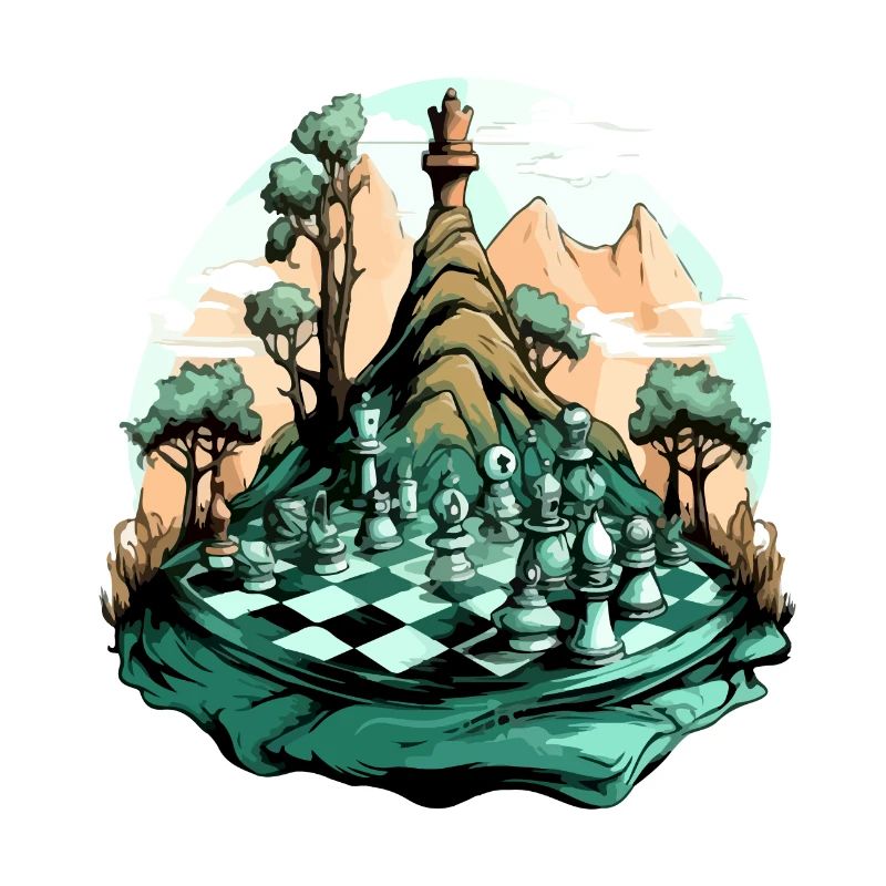 Mountain chess n°1