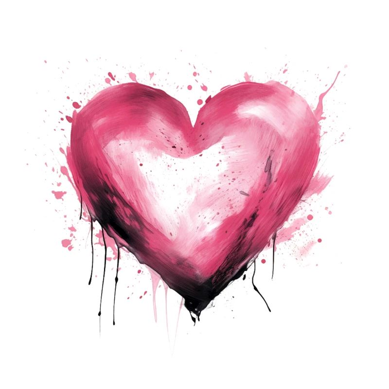 Pinkes Herz