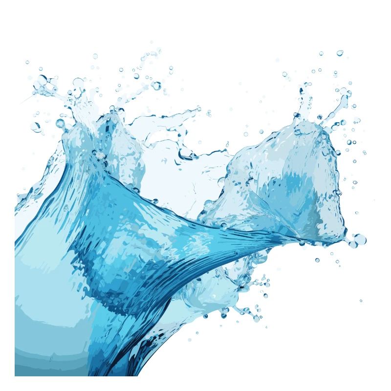 Des éclaboussures d’eau !