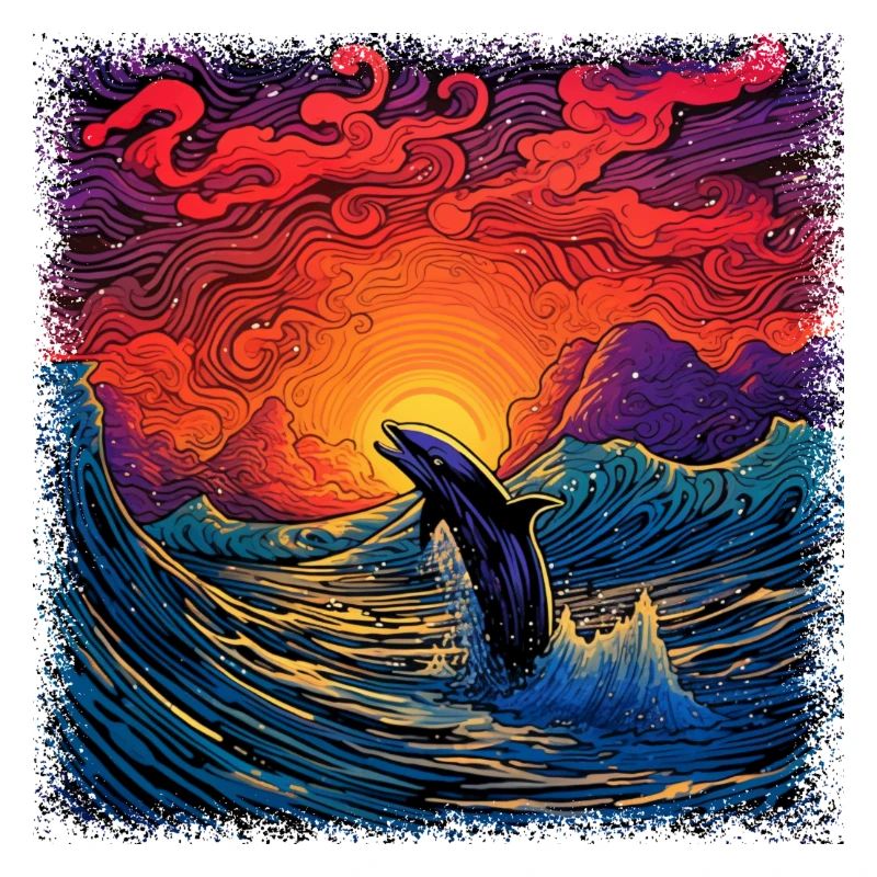Catfish Tshirts Beach Cute Dolphin Present Happy