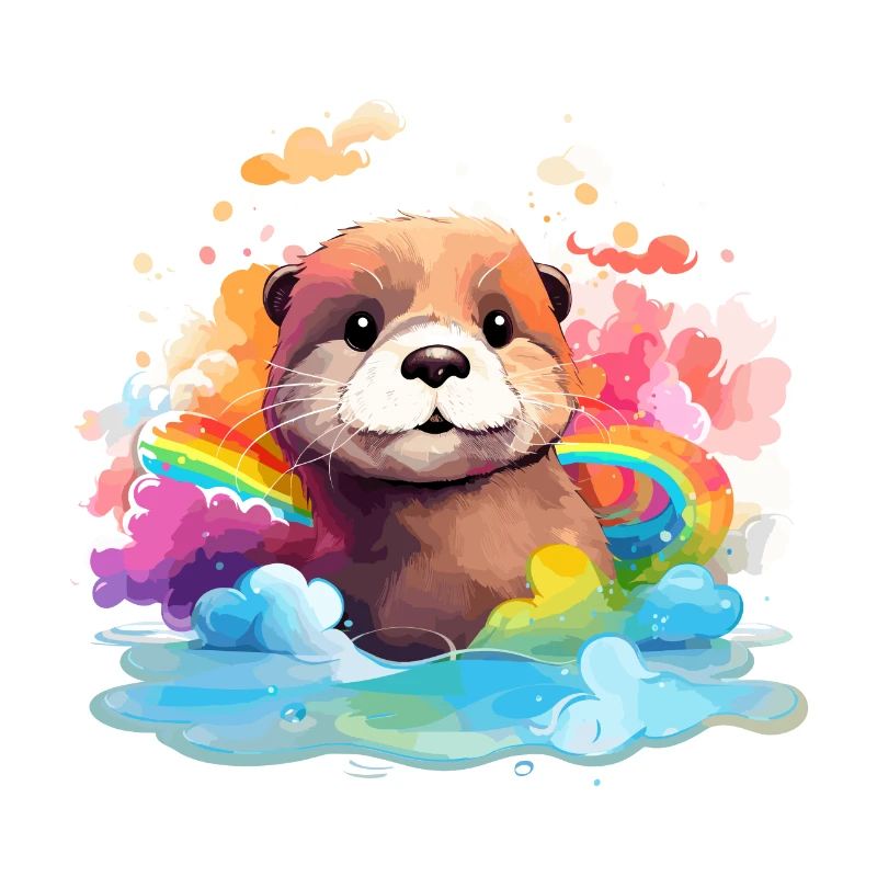 süßer Otter