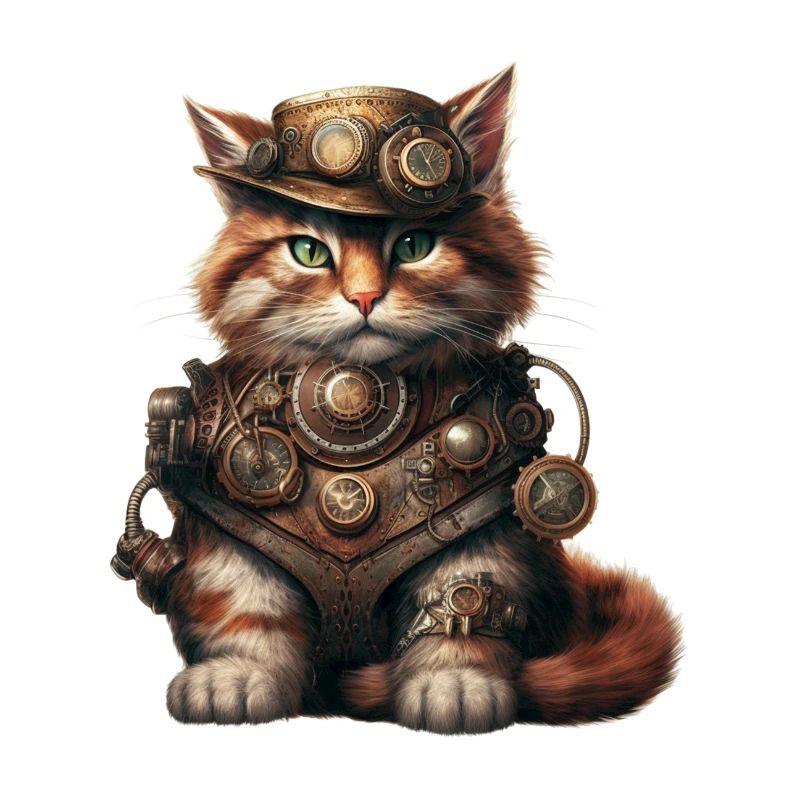 cat Steampunk