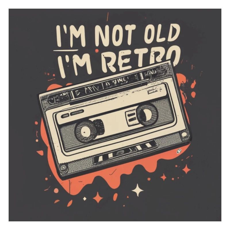 Lecteur de cassettes rétro