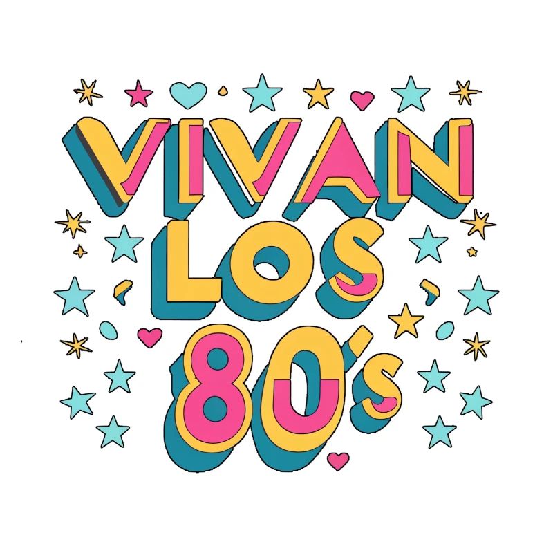 Live the 80's Retro