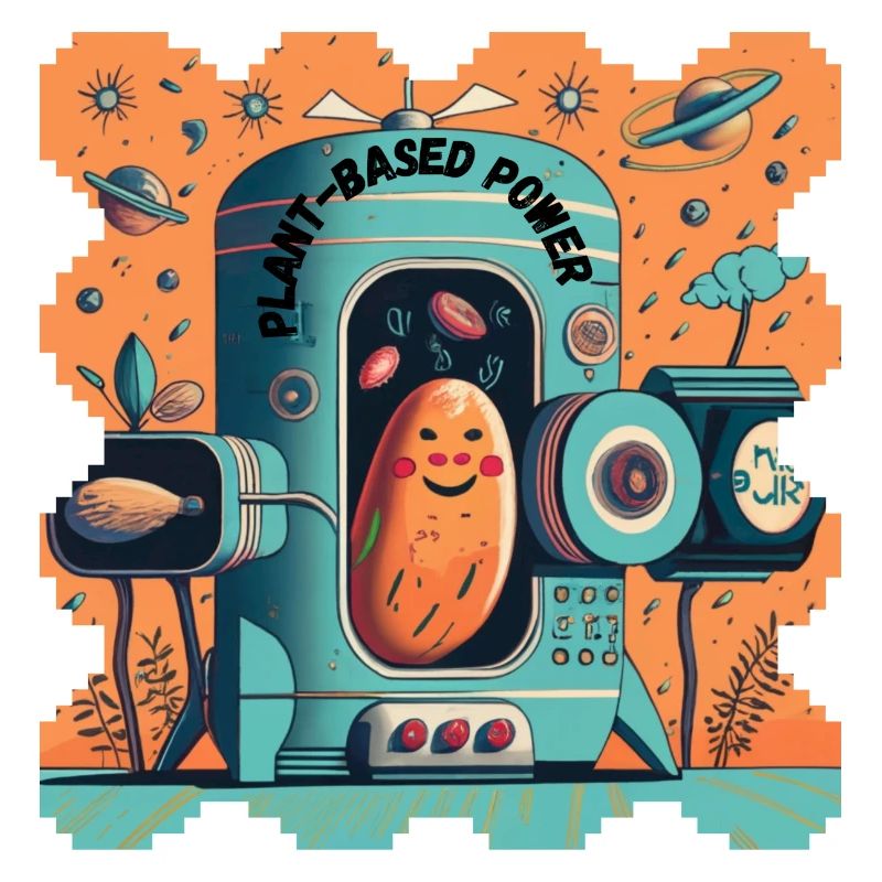 Patate douce dans l’espace énergie basée sur les plantes