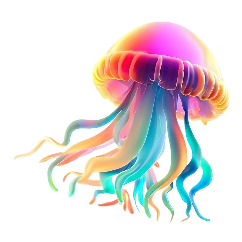 Méduse Méduse Sea Creature Diving Cadeau coloré
