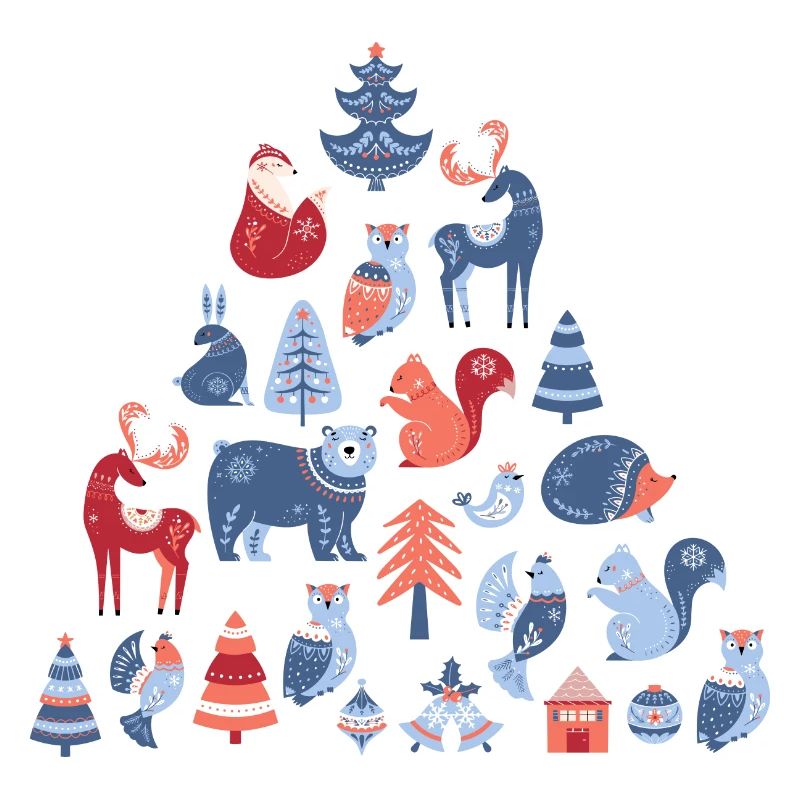 Sapin de Noël d’inspiration scandinave