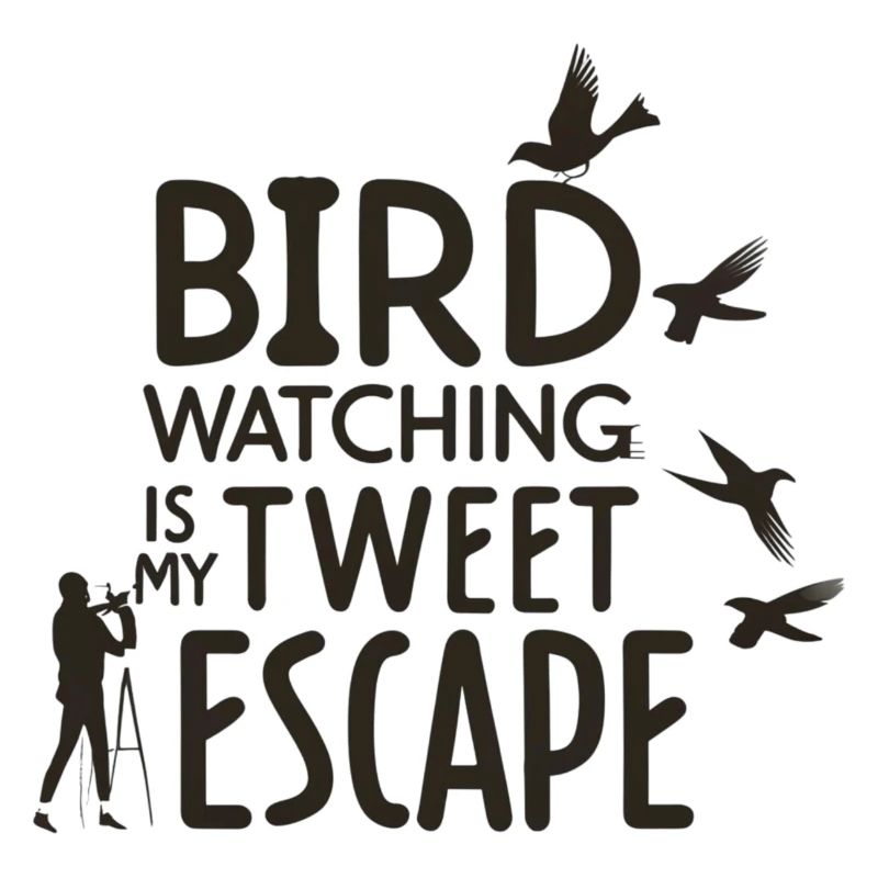 Slogan pour les observateurs d'oiseaux