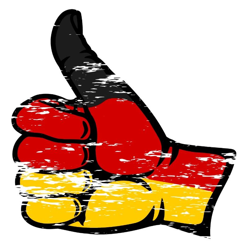 Allemagne Drapeau Tout Effacer l’icône utilisée