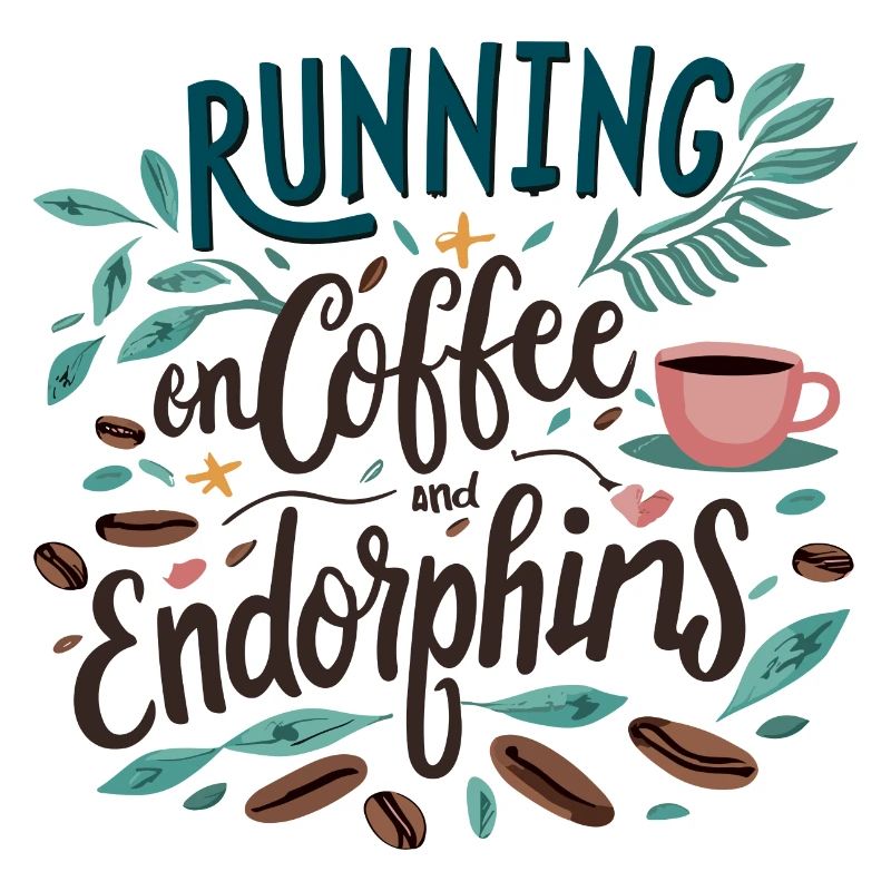 Courir au café et aux endorphines